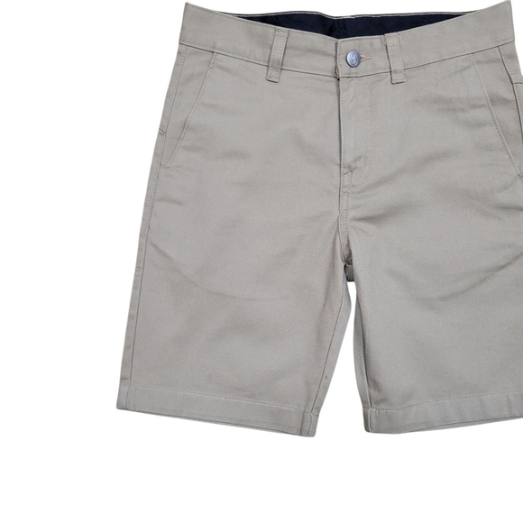 Volcom Youth Boys Khaki Shorts Size 27 Inseam 10 Excellent Condition - Picture 4 of 5